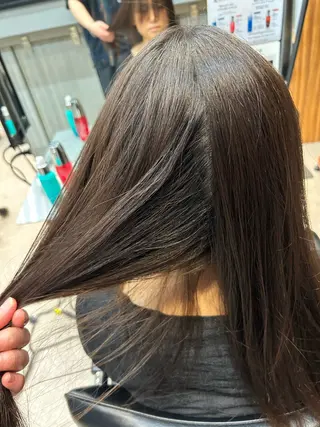 セミロング 砂川 渉 elima byのヘアスタイル