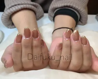 ミディアム Daifuku nailsのネイルデザイン