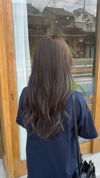 ロング 関根 あきほのヘアスタイル