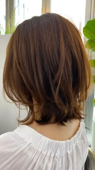 ミディアム 児玉 一也のヘアスタイル
