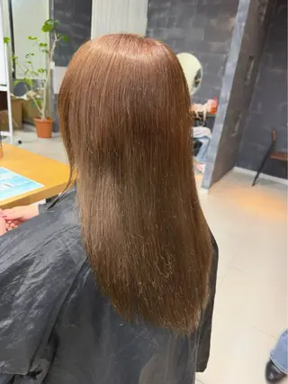 セミロング カラー 💎モテ髪透明感💎 🌟佐藤壮也🌟のヘアスタイル