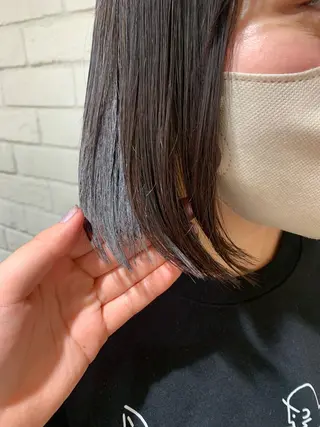 ミディアム カラー 🐝岡本 柚葉🐝のヘアスタイル