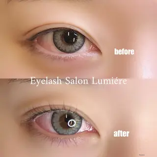 マツエク・マツパ Lumiére SAKURAのマツエク・マツパデザイン