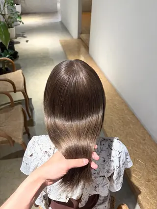ミディアム 太田 渚遊のヘアスタイル