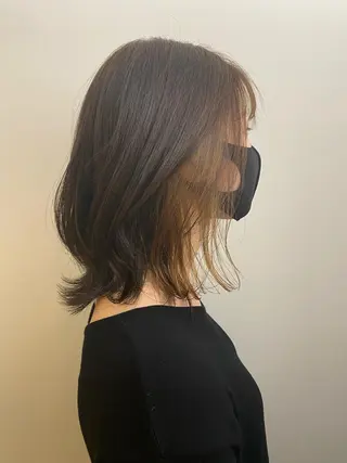 ミディアム カラー 🌼 アユカのヘアスタイル