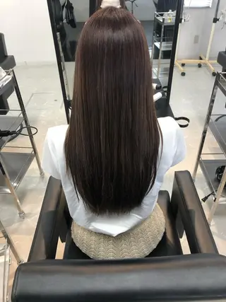 ロング CAFNE ✂︎のヘアスタイル
