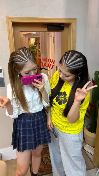 ヘアアレンジ 水野 明羽のヘアスタイル