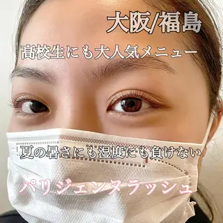 マツエク・マツパ 大阪福島Sayaka 韓国束感マツエク🤍のマツエク・マツパデザイン