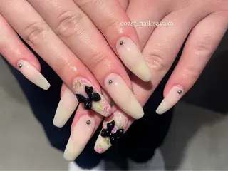 ネイル HOSHI ⭐️辻堂 /藤沢ガーリーネイルのネイルデザイン