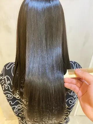 セミロング カラー ヘアアレンジ ネイル マツエク・マツパ 夜23時まで予約🉑 reverieあきらのヘアスタイル