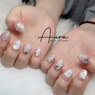 ネイル Aura Nail HanNaのネイルデザイン