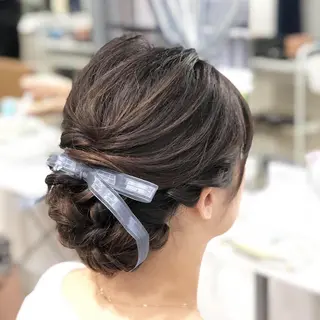 セミロング ヘアセット専門店 佐藤のヘアスタイル