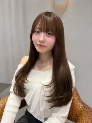 ロング 大久保 凜香のヘアスタイル