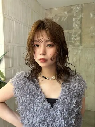 カラー パーマ [Eurica] muaのヘアスタイル