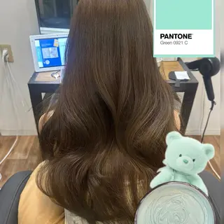 ロング レイヤー/顔周り 田山　穂波のヘアスタイル