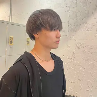 ショート カラー ヘアアレンジ メンズ 🎀レイヤー 透明感 カラーyuuri🎀のヘアスタイル