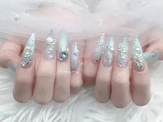 ネイル MoMoA Nail ネイル長さ出し専門店のネイルデザイン