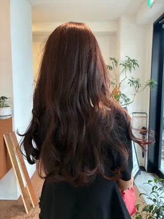 カラー linna / 高槻 /透明感カラーのヘアスタイル