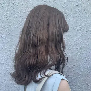 ミディアム カラー ヘアアレンジ Luana / 公式 / 大通のヘアスタイル