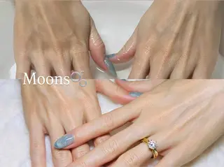 Moons nail 💅✨のネイルデザイン