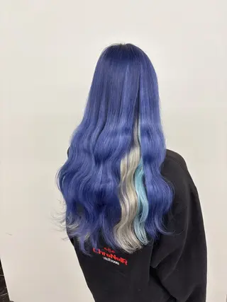 カラー ☠️地雷ギャル職人⚡ りんのヘアスタイル