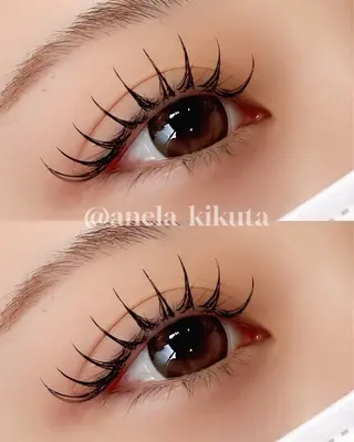 マツエク・マツパ ANELA ❦ KIKUTAのマツエク・マツパデザイン