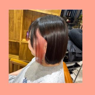 ミディアム 💖 紫咲💖のヘアスタイル