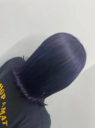 ミディアム Sherry大国町 HIKARUのヘアスタイル