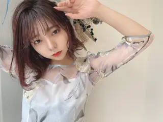 ミディアム ブリーチ毛でもできる 髪質改善縮毛MIHOのヘアスタイル