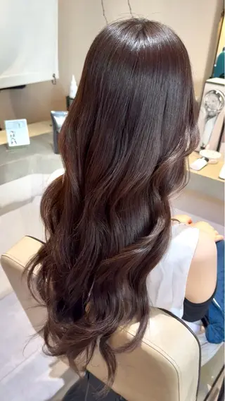 ロング ヘアアレンジ 艶髪/矯正/髪質改善 ヘアアレンジ/西梅田のヘアスタイル
