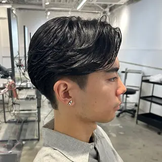 パーマ メンズ メンズ清潔感のプロ 💈メンズパーマ藤田のヘアスタイル