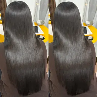 ロング カラー なんば、心斎橋🍓 ハイトーンnicoのヘアスタイル