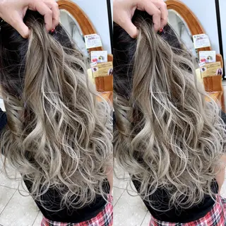 セミロング 穐田 司樹のヘアスタイル