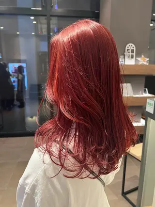 セミロング カラー 🎀女性専門サロン RION🌸のヘアスタイル