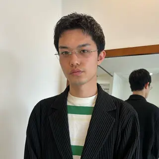 メンズ 的場 莉音のヘアスタイル