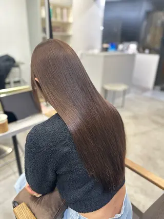 ロング パーマ ハイトーンカラー が絶対可愛い✨泰聖✨のヘアスタイル