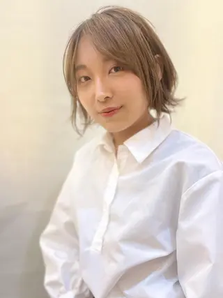 ショート カラー トータルビューティー K:R鶴川のヘアスタイル