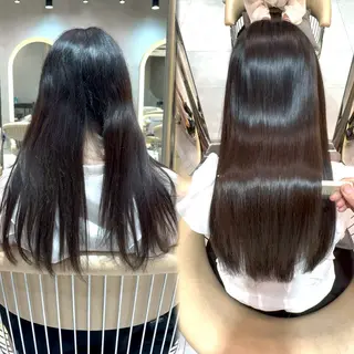 ロング さくら/似合わせレ イヤー/艶カラー🖤のヘアスタイル