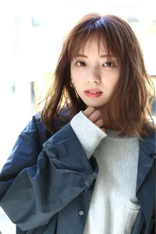 セミロング 中野 恵脩のヘアスタイル