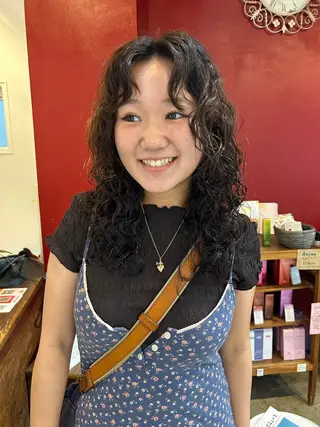 パーマ ORe'S HAIR BE　GLaDまなみのヘアスタイル