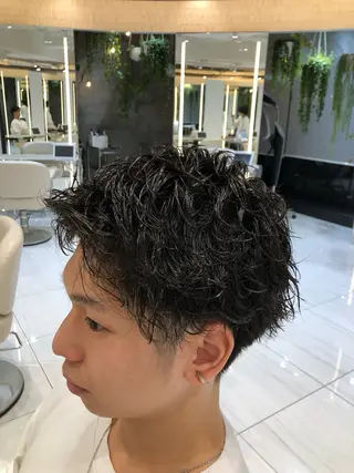 パーマ メンズ メンズ特化ニュアンス パーマ RYOのヘアスタイル