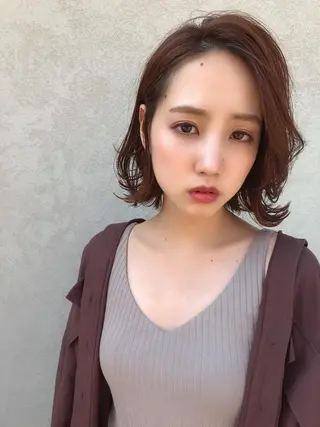 ショート カラー chiaki .のヘアスタイル