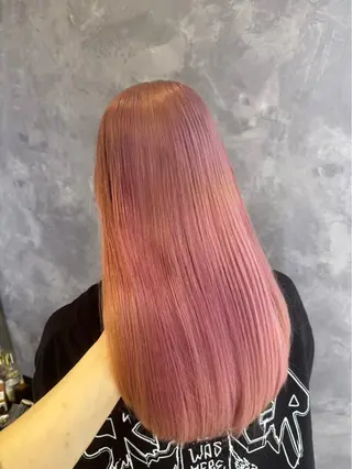 ロング カラー 🥀ケアブリーチ🥀 一ノ瀬🥀のヘアスタイル