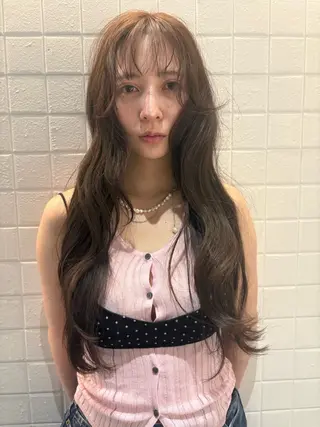 ロング 奥野 涼香のヘアスタイル