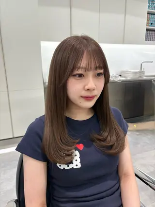 ロング Parve Mix/ 平 奈果🎀のヘアスタイル