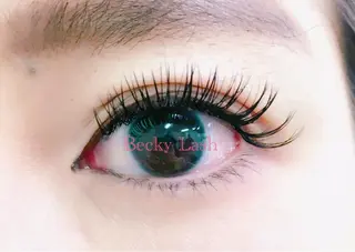 マツエク・マツパ Becky Lash 高槻店のマツエク・マツパデザイン