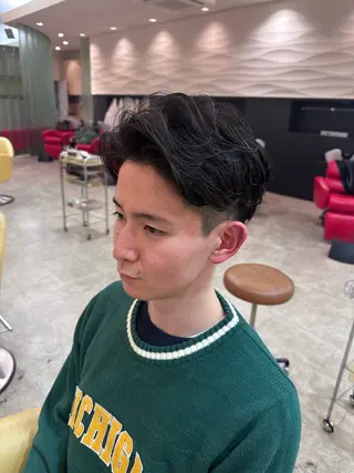 ショート メンズ 柴田 舜吏のヘアスタイル