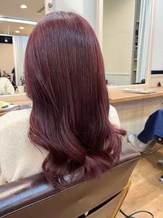 ミディアム カラー NUMBER 天王寺 🌼yuriのヘアスタイル