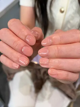 ネイル 透明感カラー🫧🎀 まりなのマツエク・マツパデザイン