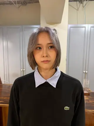 ショート カラー 🤩噂のMr.髪ポジ ティブ®️yu🤩のヘアスタイル